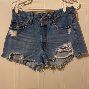 Levi’s High Waisted Shorts